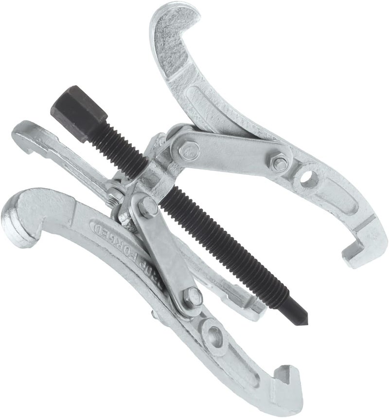 ChgImposs 8 Inch 3-Jaw Gear Puller, 2 Jaw 3 Jaw Puller for Pulley Gears Bearings and Flywheels, Heavy Duty Pulley Puller with Reversible Jaws, High Carbon Steel Removal Tool Bearing Puller Tool - Image 1